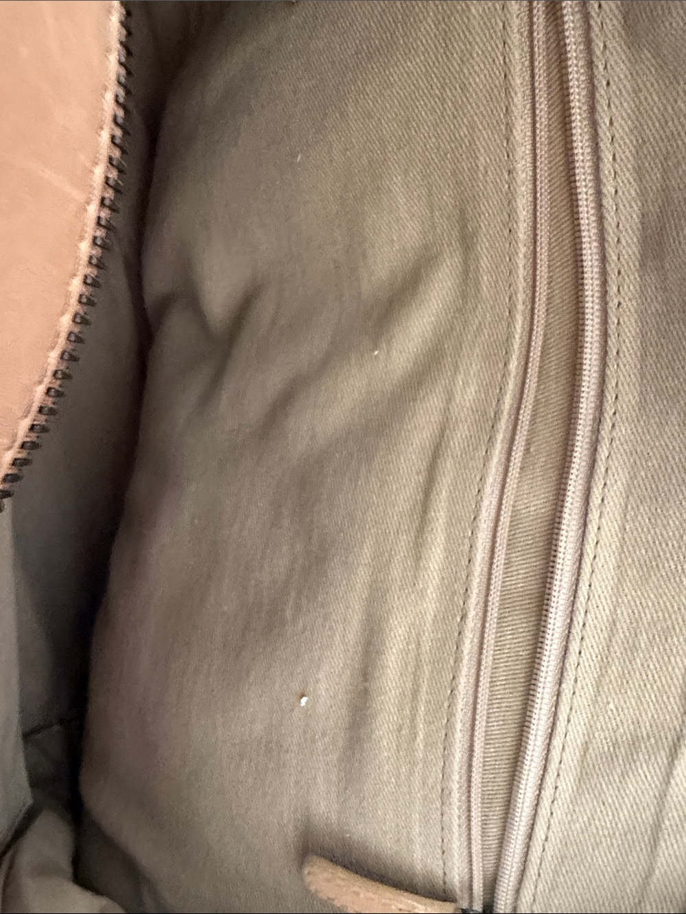 Woven Leather Tote Bag in Tan - Picture 5 of 11